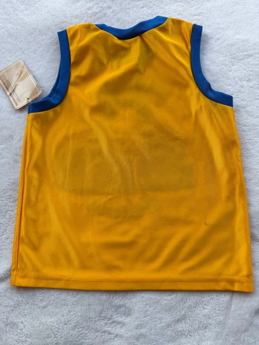 Disney Cars Radiator Springs Yellow & Blue Kids One-Piece Tank Size 8 - Picture 3 of 5